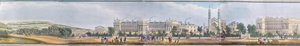 Gloucester Gate, Gloucester Terrace oraz kościół i szpital św. Katarzyny, detal z "A Panoramic View round the Regent